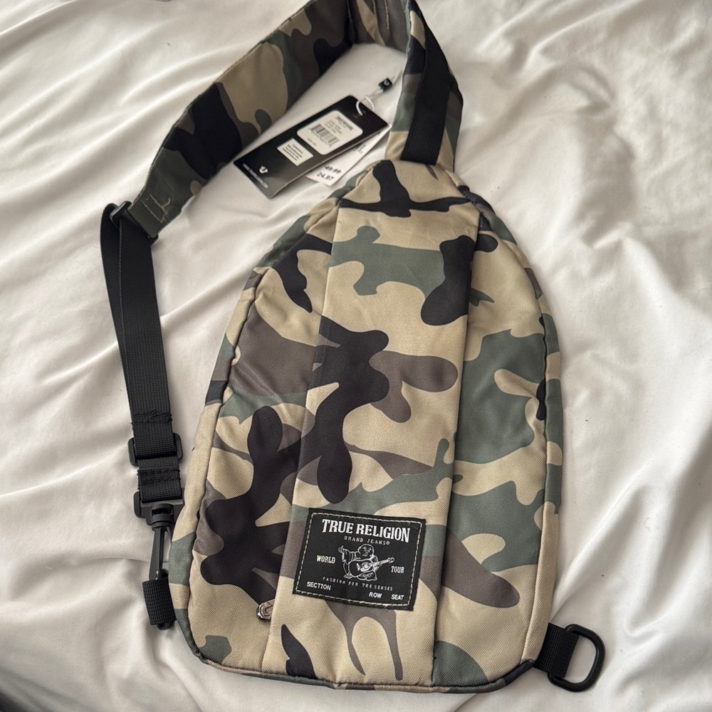 True Religion Camouflage Belt Bag